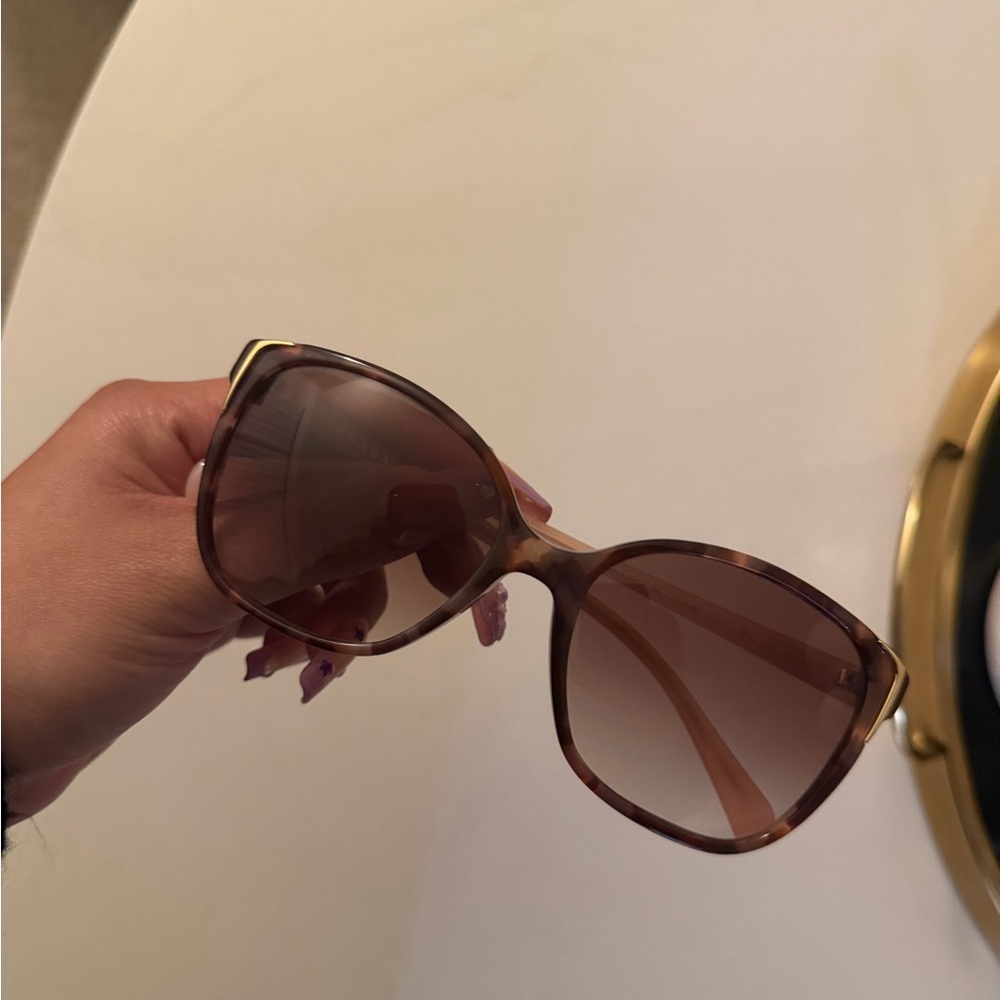 Prada Tortoise Pink Sunglasses - Picture 2 of 3
